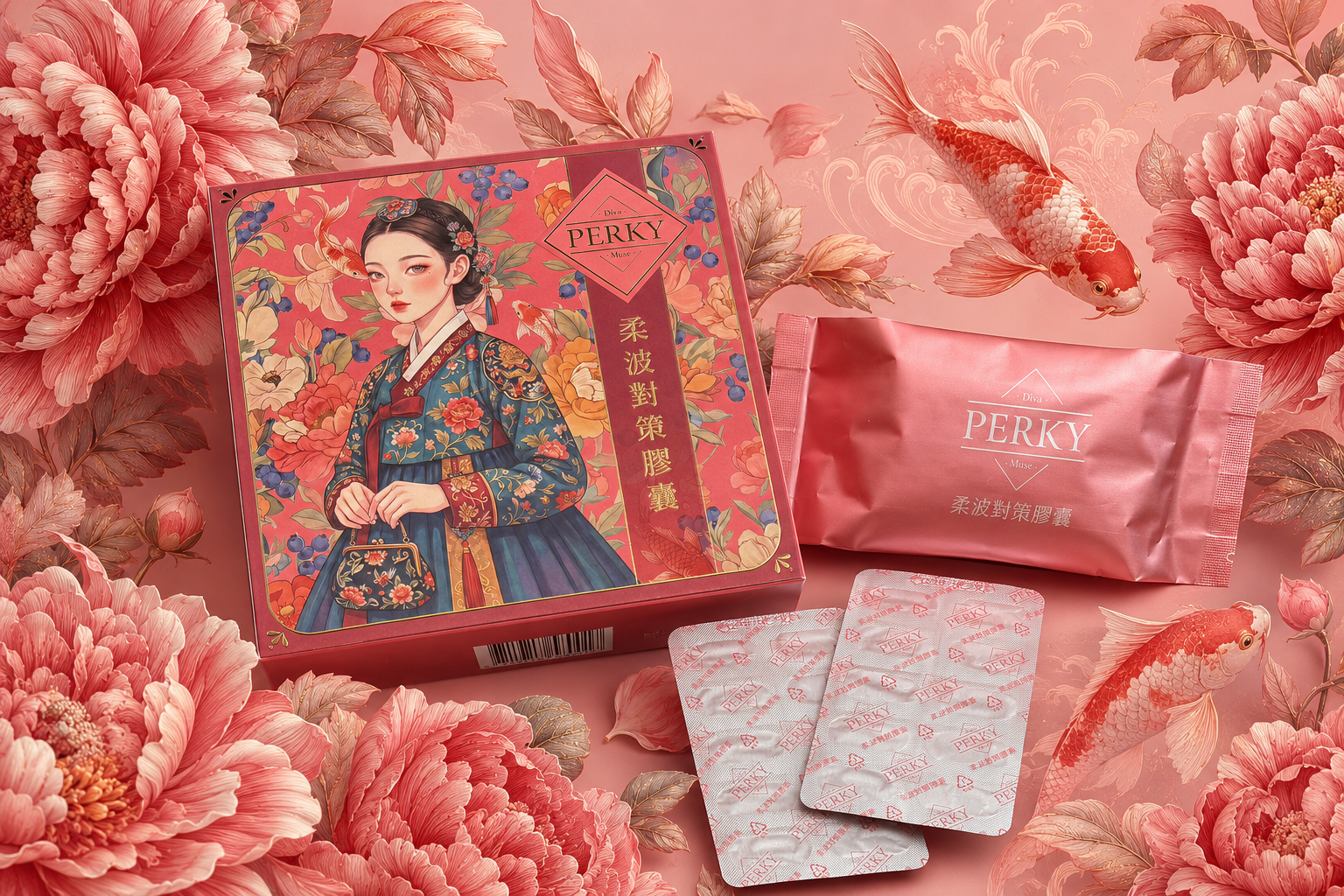 Perky 柔波對策膠囊 全新登場