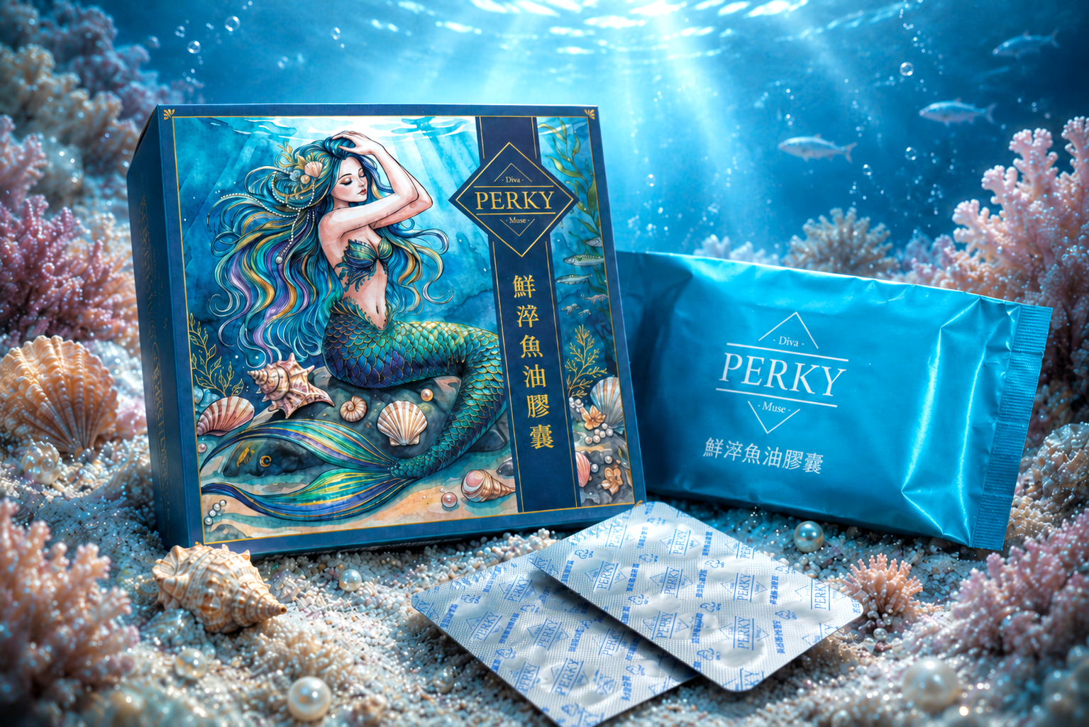 Perky 鮮淬魚油膠囊 全新登場