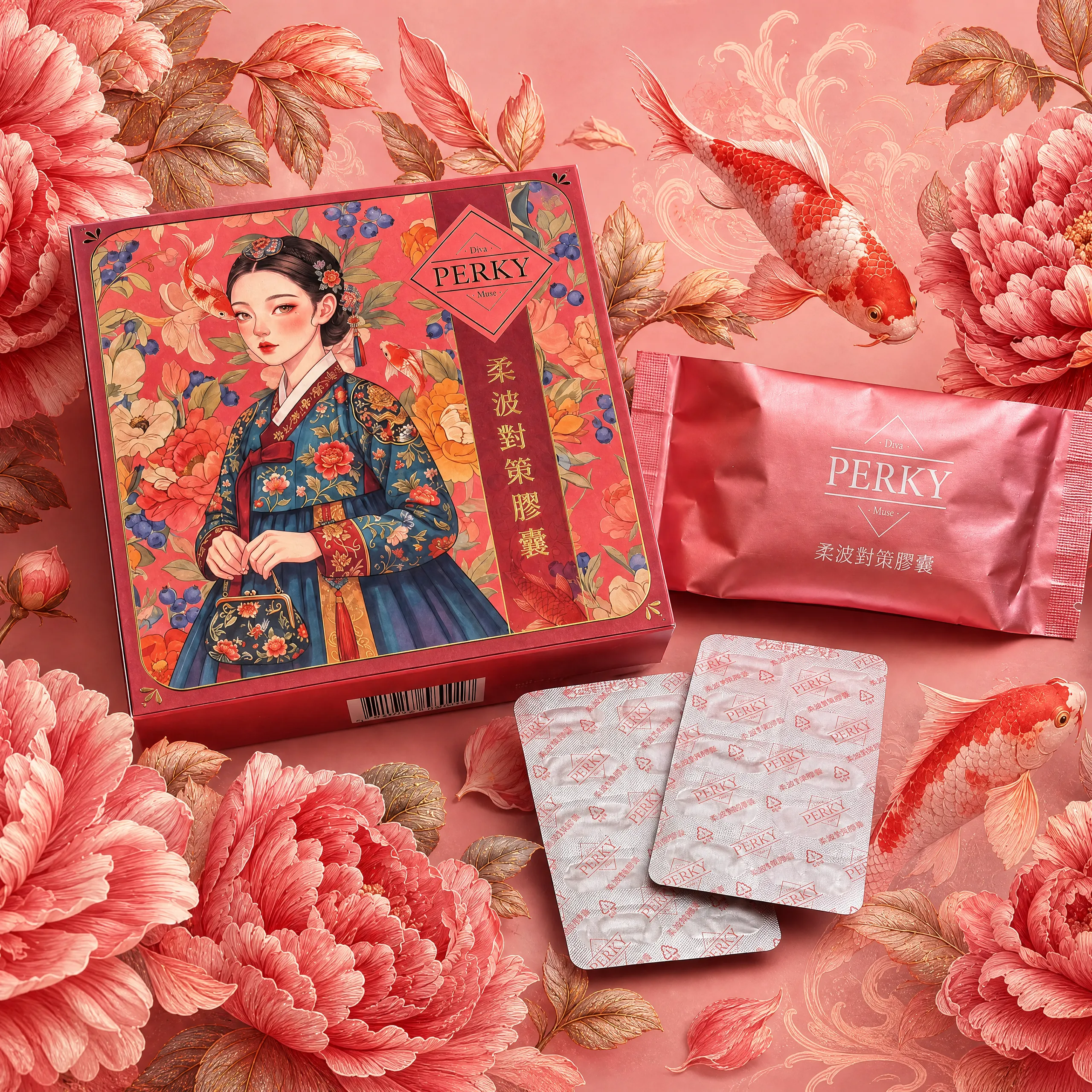 【白藜蘆醇添加最上限】柔波對策膠囊 (單盒)